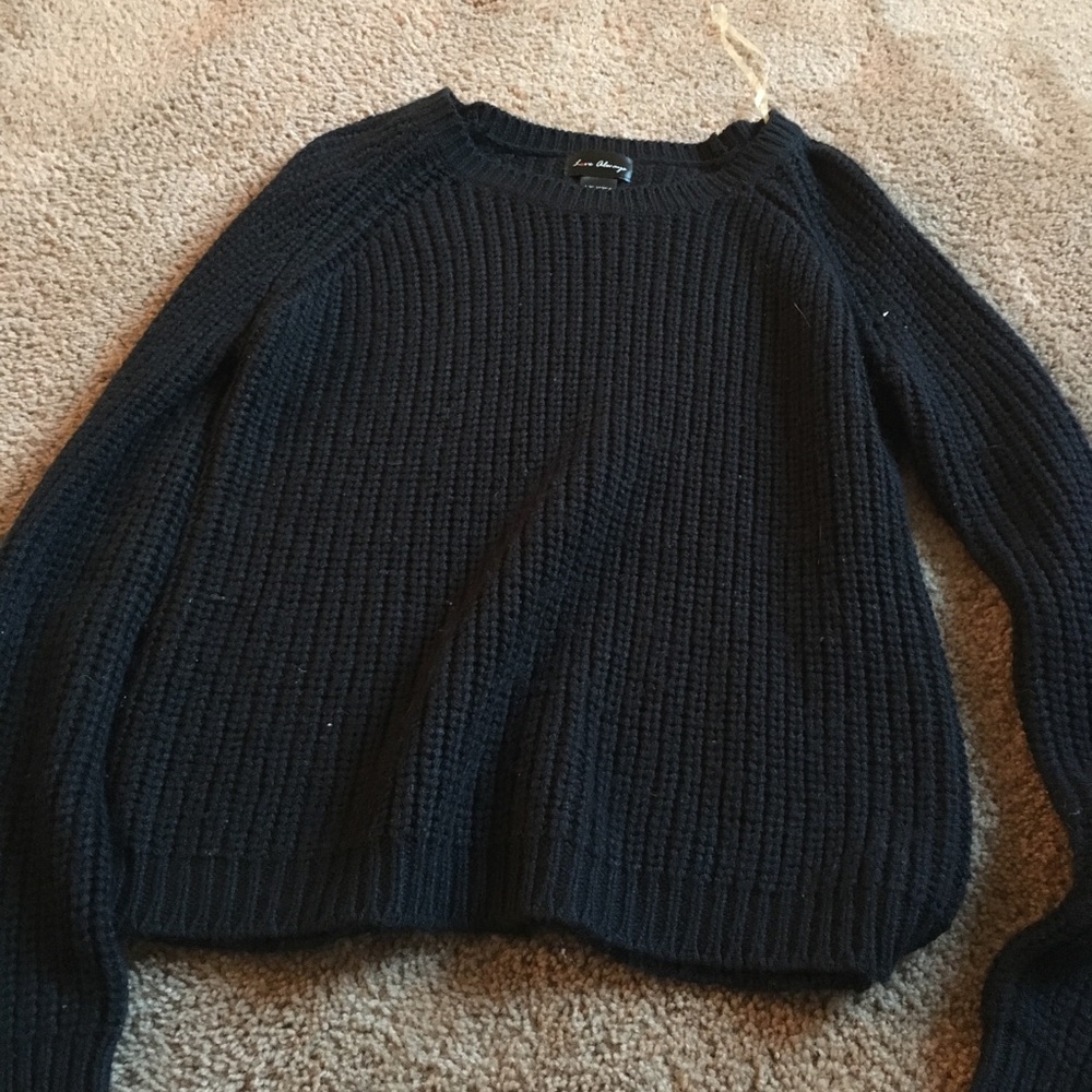 Black sweater